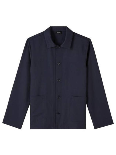 Kerlouan Wool Work Jacket Navy - A.P.C. - BALAAN 2