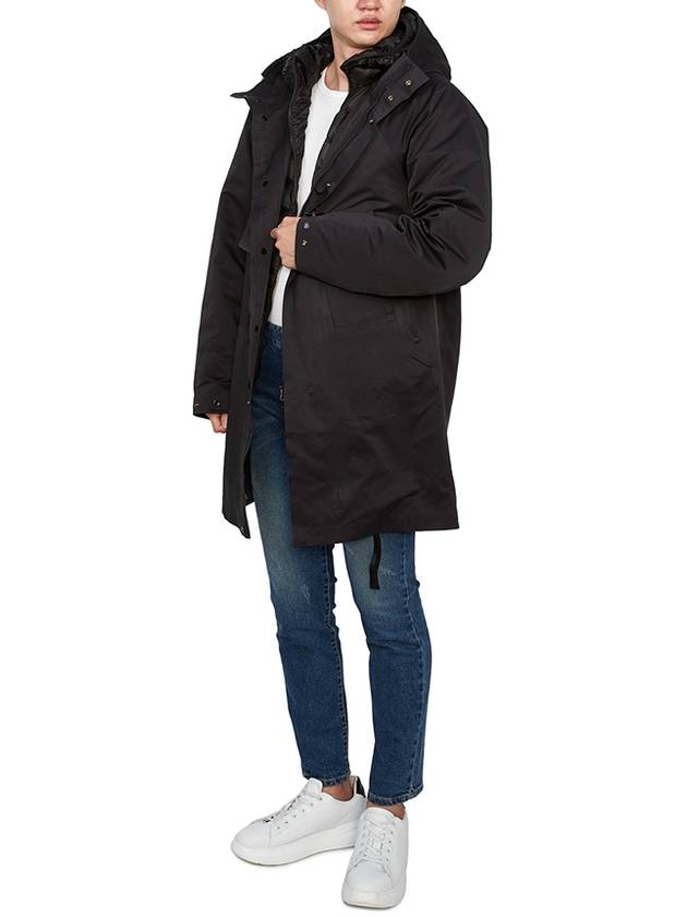 Metropolis Series A.A.C Hooded Down Parka Black - CP COMPANY - BALAAN 8