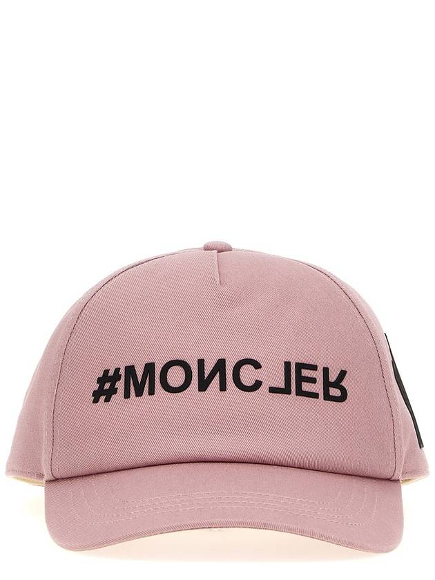 Gabardine Ball Cap Pink - MONCLER - BALAAN 2