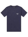 Raymond Short Sleeve T-shirt Navy - A.P.C. - BALAAN 2