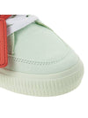 Vulcanized Canvas Low Top Sneakers Mint Light Yellow - OFF WHITE - BALAAN 10