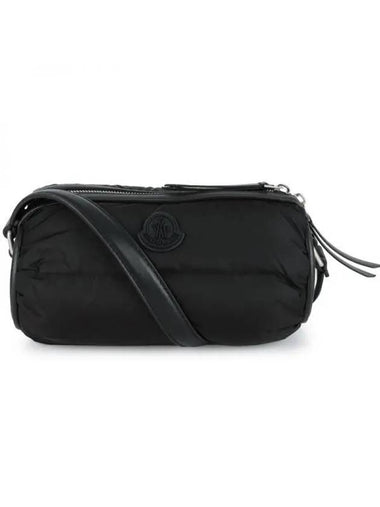 Women s Black Logo Patch Padded Cross Bag 5L00004 M2170 999 271062 1063340 - MONCLER - BALAAN 1