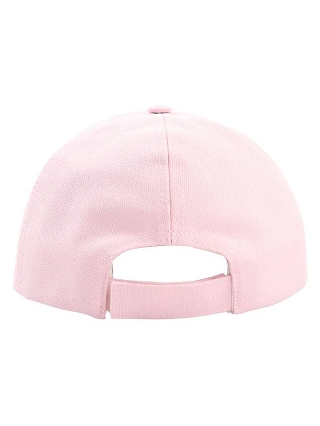 flower logo ball cap pink - OFF WHITE - BALAAN.