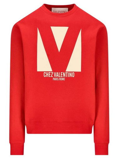 Valentino Garavani Sweaters Red - VALENTINO - BALAAN 1