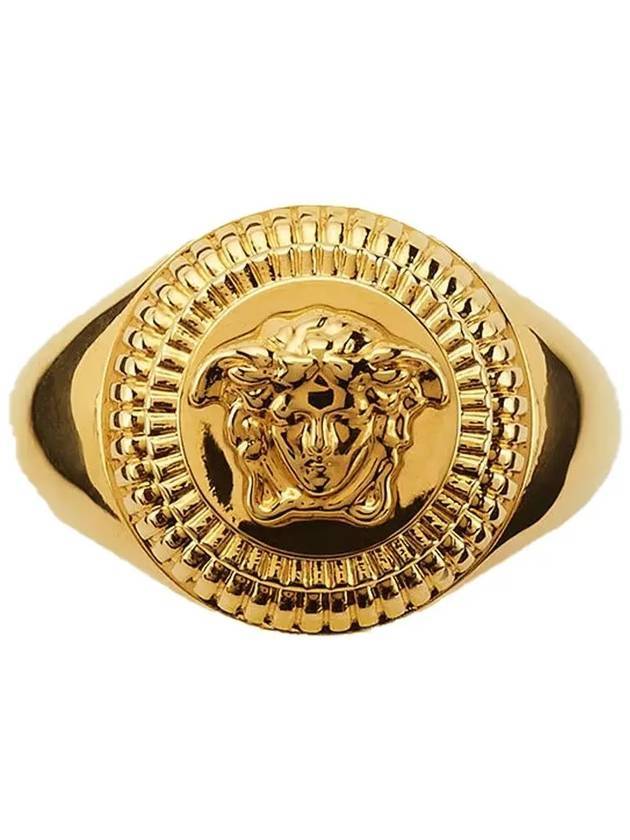 Medusa Biggie Ring Gold - VERSACE - BALAAN 1