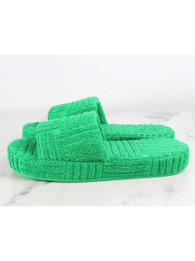 Terry Resort Slider Green 44 285 290 - BOTTEGA VENETA - BALAAN 5