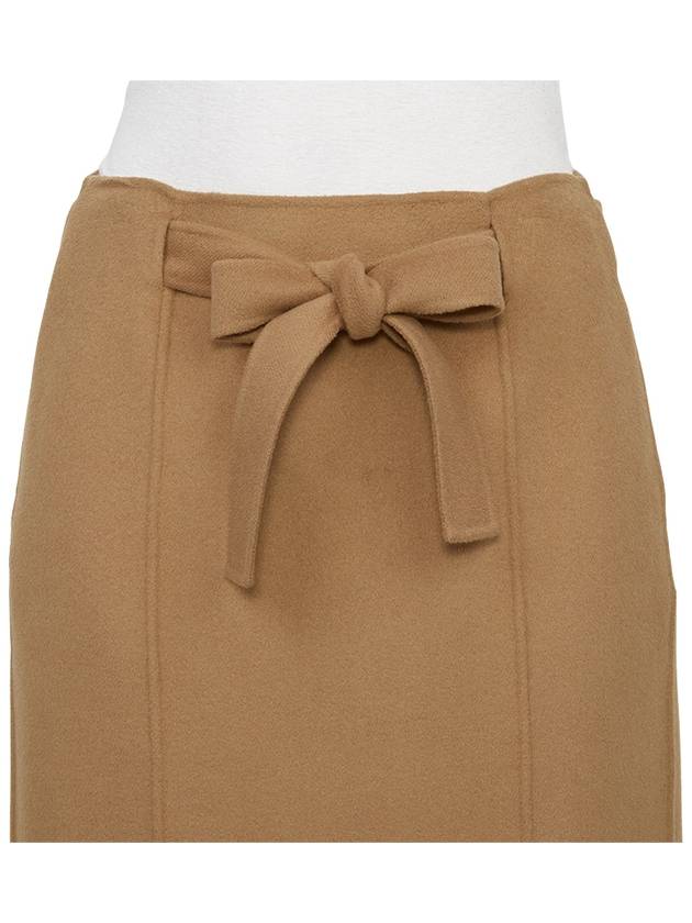 Alec Long H-Line Skirt Camel - MAX MARA - BALAAN 6