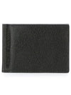 Men's Three Stripes Tab Classic Money Clip Card Wallet Black - THOM BROWNE - BALAAN 2