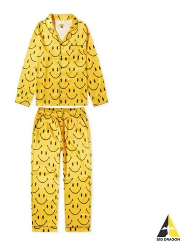 360001039 YELLOW Smiley Pajama Set - MARKET - BALAAN 1