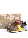 Multi camo Rockstud sneakers JY0S0723TMG - VALENTINO - BALAAN 9