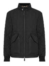 Diamond Quilted Thermoregulated Jacket Black - BURBERRY - BALAAN 5