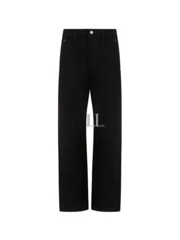 Mid-Rise Twisted Jeans Black - LEMAIRE - BALAAN 2