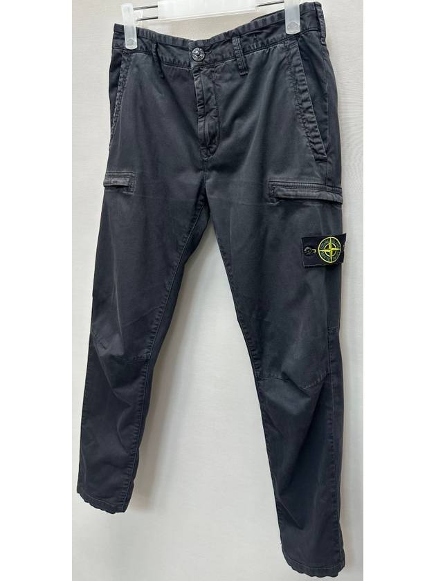 zipper cargo pants - STONE ISLAND - BALAAN 3