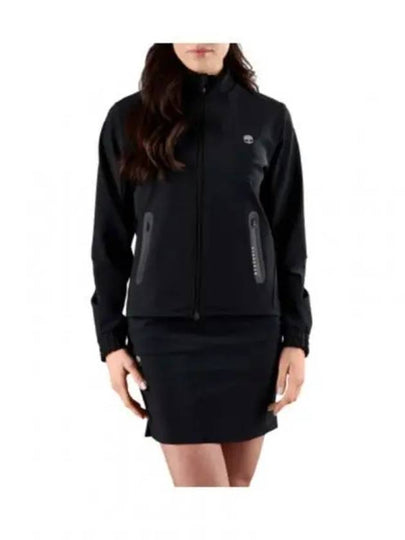 women's brushed zip-up jacket black - HYDROGEN - BALAAN 2