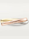 Trinity ring small white gold rose gold yellow gold - CARTIER - BALAAN 4