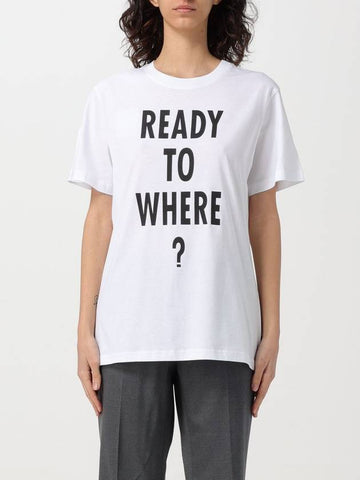 T-shirt "Ready to where" Moschino Couture - MOSCHINO - BALAAN 1