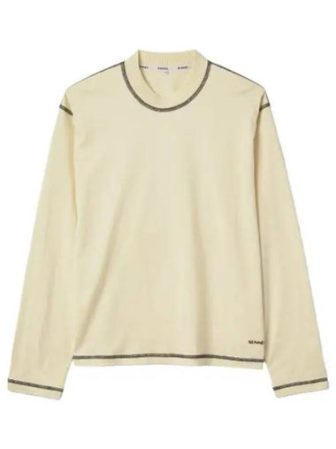 Classic overlock t shirt beige - SUNNEI - BALAAN 1