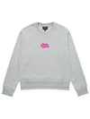 Women's Civile Logo Sweatshirt Light Grey - A.P.C. - BALAAN 2