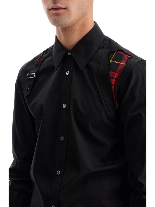 macqueen tartan harness shirt for - ALEXANDER MCQUEEN - BALAAN 4