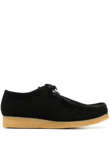 Originals Wallabee Lace-Up Loafers Black - CLARKS - BALAAN 1