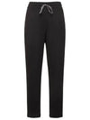 Women's ORB Spray Back Logo Cotton Track Pants Black - VIVIENNE WESTWOOD - BALAAN 2