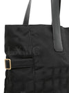 Vintage New Travel Line Shoulder Bag Nylon Black Shopper - CHANEL - BALAAN 7