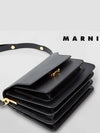 Saffiano Trunk Medium Shoulder Bag Black - MARNI - BALAAN 5