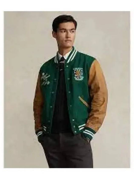 30 points varsity style jacket green - POLO RALPH LAUREN - BALAAN 2