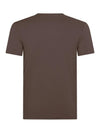 Cotton Crew Neck Short Sleeve T-Shirt Nude - TOM FORD - BALAAN 3