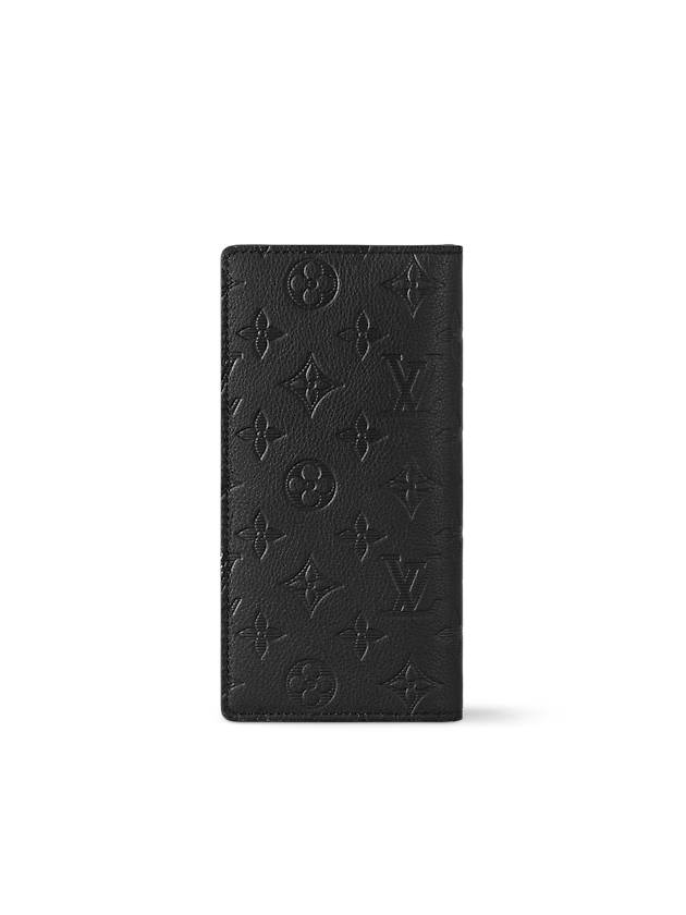 Brazza Monogram Long Wallet Black - LOUIS VUITTON - BALAAN 6