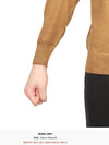 Men's Crew Neck Wool Knit Top Brown - DRUMOHR - BALAAN 9