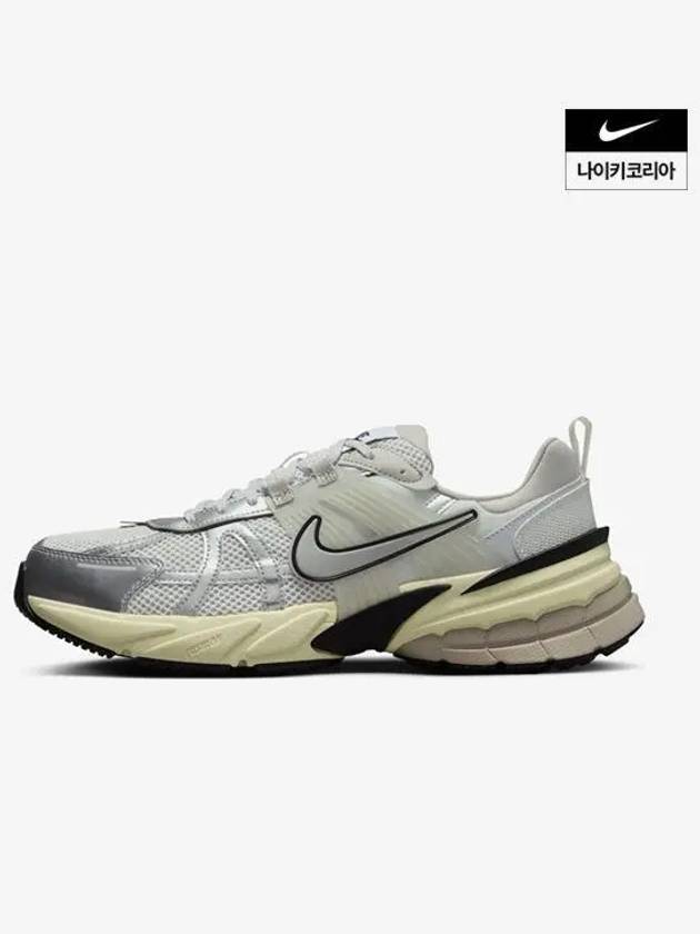 V2K Run Pure Platinum Low Top Sneakers Light Iron Ore - NIKE - BALAAN 2