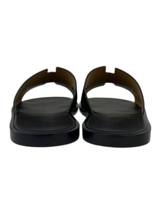 Izmir Sandal Calfskin & Noir - HERMES - BALAAN 5