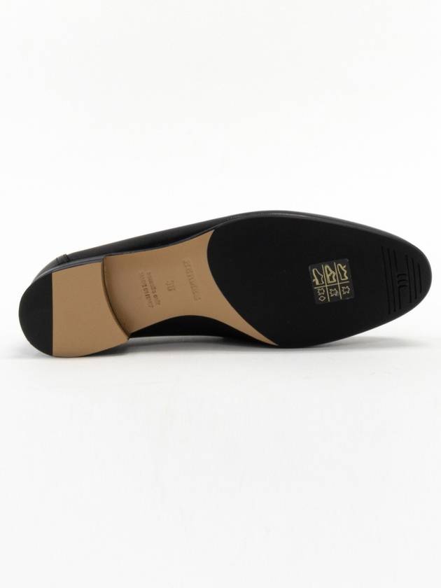 Paris Loafers Goatskin Palladium Noir - HERMES - BALAAN 6