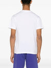 Logo Patch Short Sleeves T-Shirt White - STONE ISLAND - BALAAN 6