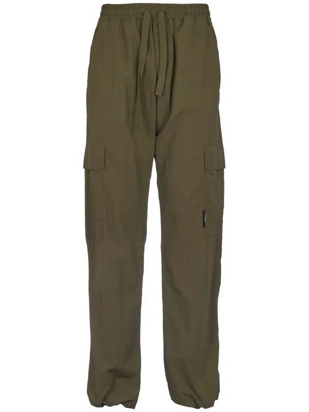 Straight Leg Drawstring Ankle Ripstop Cargo Pants 3640MP75247094_37 - MSGM - BALAAN 1