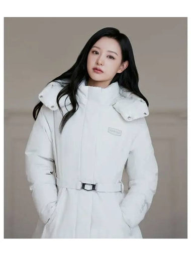 Points 5 Cortina Ivory Women s Down Jacket - DUVETICA - BALAAN 1