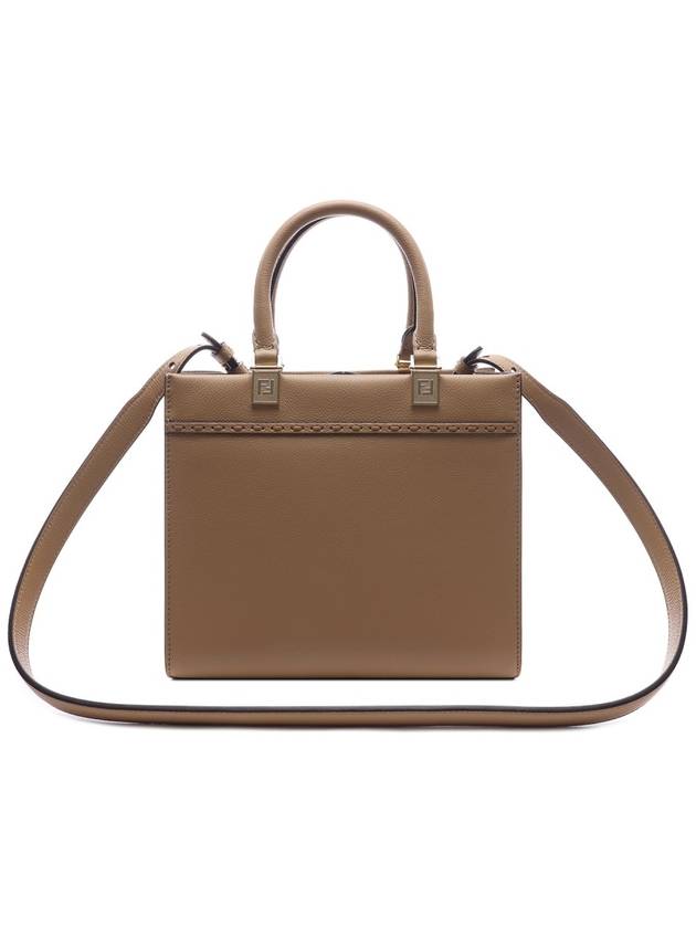 Logo Sunshine Small Tote Bag Cappuccino - FENDI - BALAAN 5