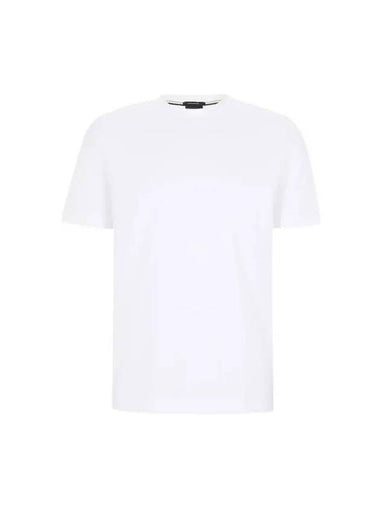 SS23 Cotton Jersey Logo T-Shirt White 50468347 - HUGO BOSS - BALAAN 1