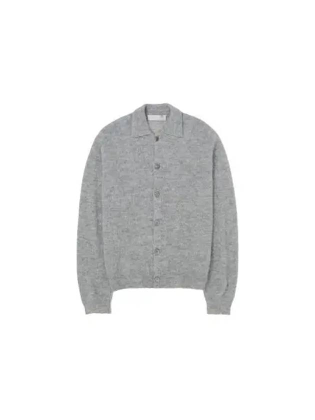 Evening Polo Cardigan Dust Melange - OUR LEGACY - BALAAN 2