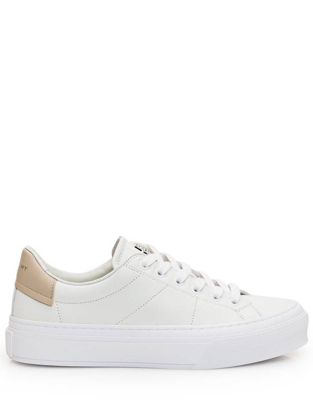 G4 Logo Leather Low Top Sneakers White - GIVENCHY - BALAAN 2