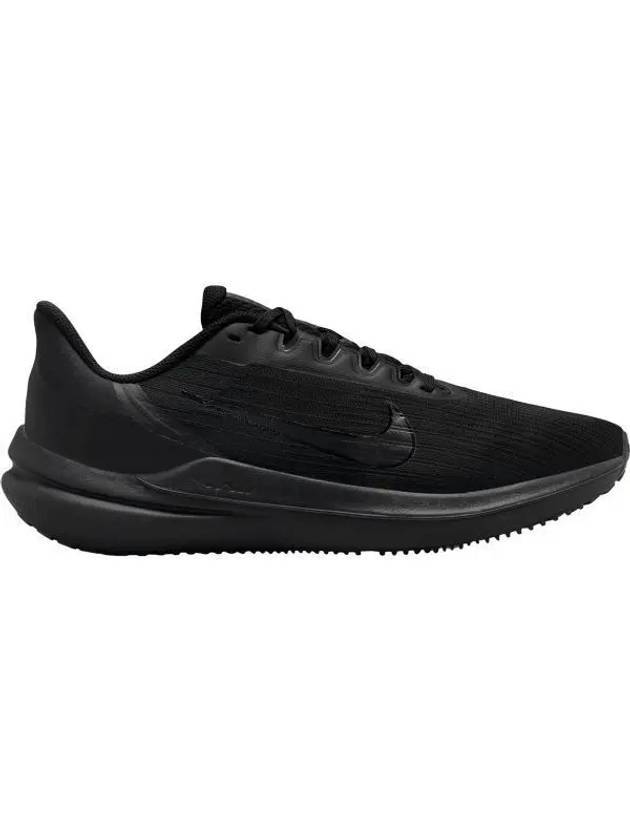 Air Winflo 9 Low Top Sneakers Black - NIKE - BALAAN 1