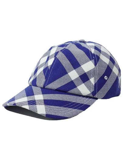 Check Ball Cap Blue - BURBERRY - BALAAN 2