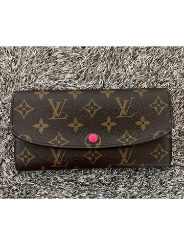 Emily Wallet Fuchsia Long - LOUIS VUITTON - BALAAN 1