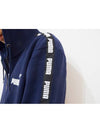 0185411602Sideline tape logo hooded zipper jacketnavy - PUMA - BALAAN 25