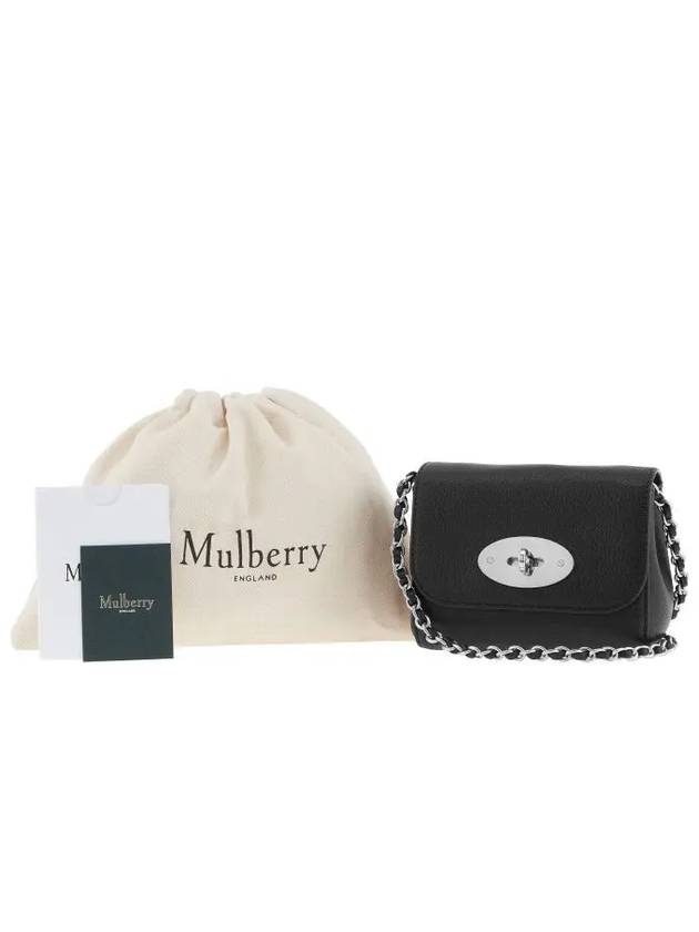 Lily Small Shoulder Bag Black - MULBERRY - BALAAN 4