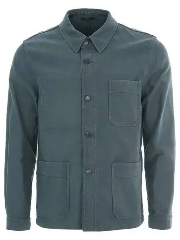 Button up French blue shirt jacket 271772 - TOM FORD - BALAAN 1