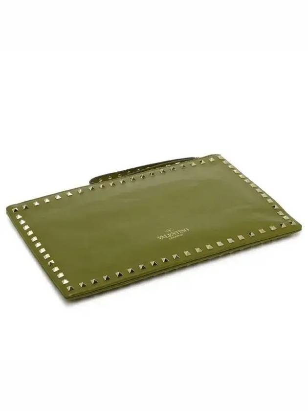 Rockstud Strap ClutchHWB00147 ABOL01 O10Olive - VALENTINO - BALAAN 5