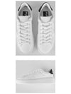 Pure Star White Black Tab Low Top Sneakers White - GOLDEN GOOSE - BALAAN 6