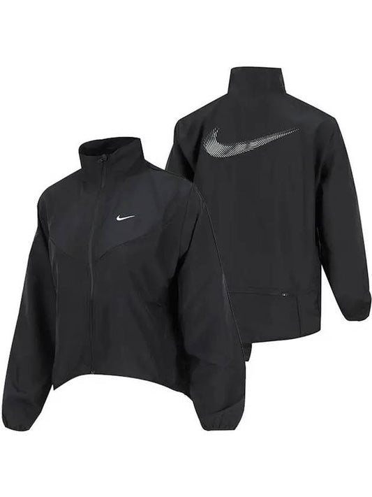 W Windbreaker DRI-FIT Swoosh HBR Jacket FB4695-010 - NIKE - BALAAN 2